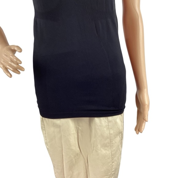 Zyia Active Copper Charged Black Racerback Tank Top Size Small - Picture 3 of 6